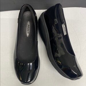 MBT Hani Flats Black Patent Leather Shoes